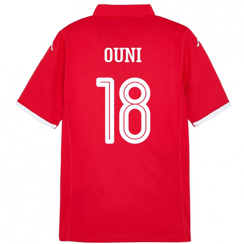 Danxen Kid Tunisia Samia Ouni #18 Red Home Jersey 24-26 T-Shirt