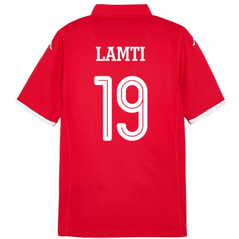 Danxen Kid Tunisia Chirine Lamti #19 Red Home Jersey 24-26 T-Shirt