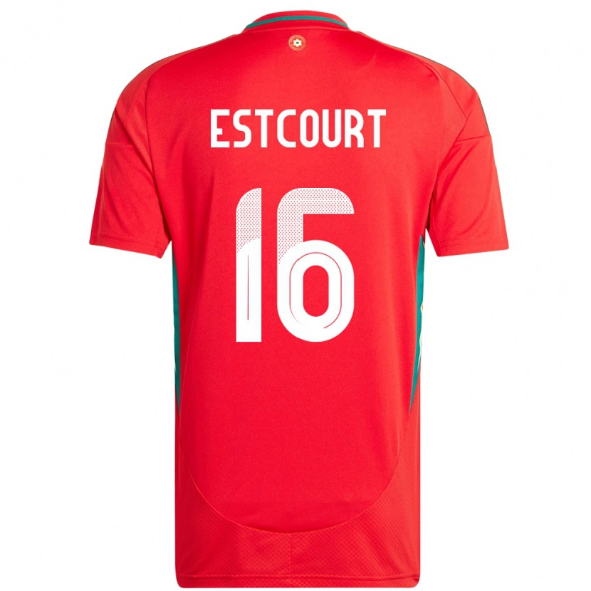 Danxen Kid Wales Charlotte Estcourt #16 Red Home Jersey 24-26 T-Shirt