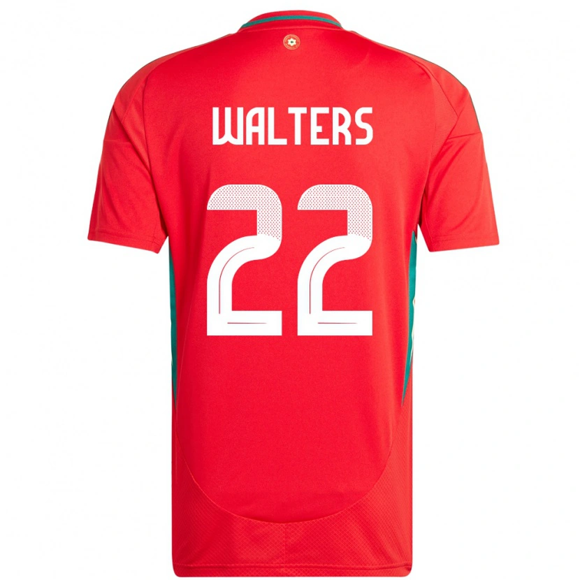 Danxen Kid Wales Georgia Walters #22 Red Home Jersey 24-26 T-Shirt