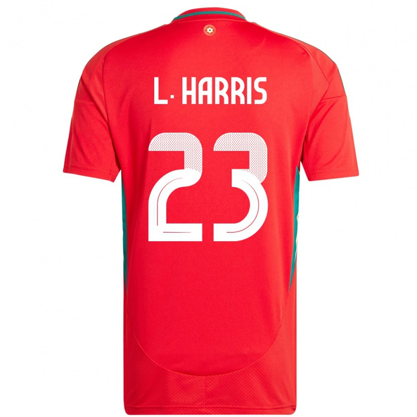 Danxen Kid Wales Luke Harris #23 Red Home Jersey 24-26 T-Shirt