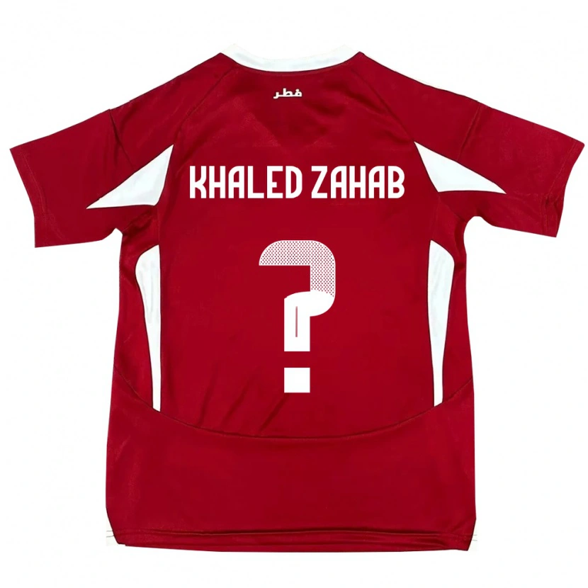 Danxen Kid Qatar Abdelrahman Khaled Zahab #0 Red Home Jersey 24-26 T-Shirt