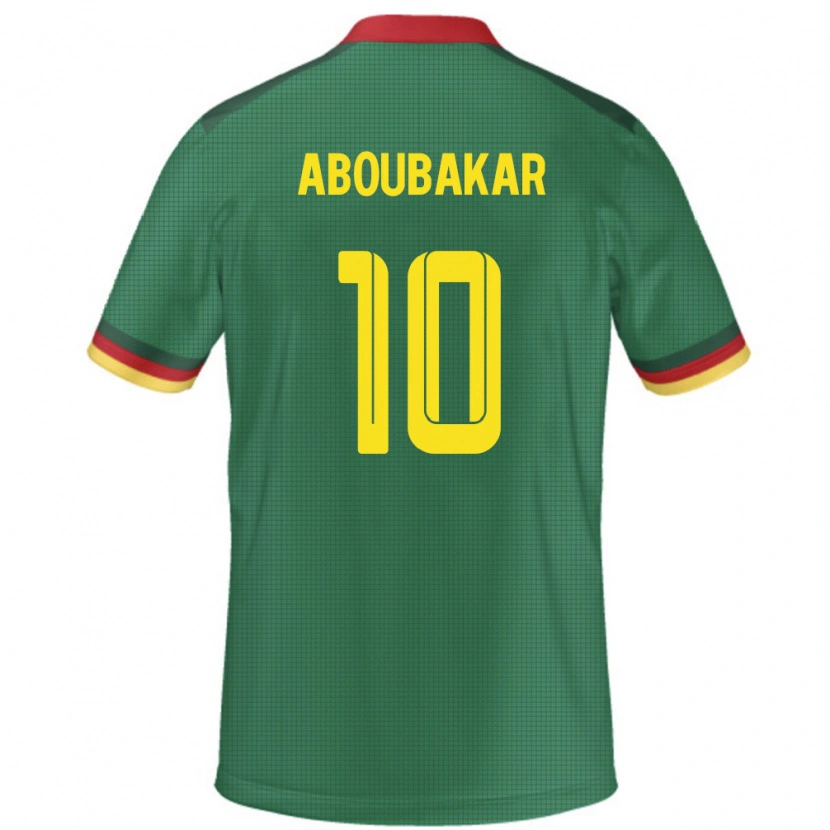 Danxen Kid Cameroon Vincent Aboubakar #10 Green Home Jersey 24-26 T-Shirt