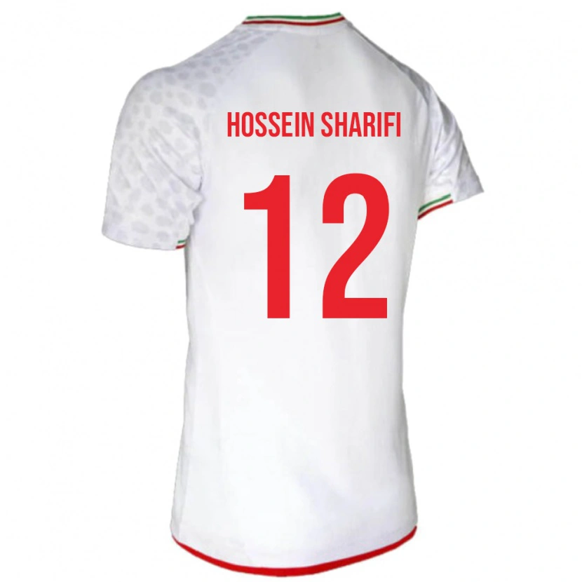 Danxen Kid Iran Mohammad Hossein Sharifi #12 White Home Jersey 24-26 T-Shirt