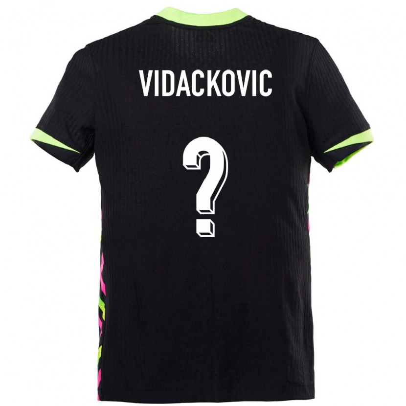 Danxen Kid Australia Tristan Vidackovic #0 Dark Blue Away Jersey 24-26 T-Shirt