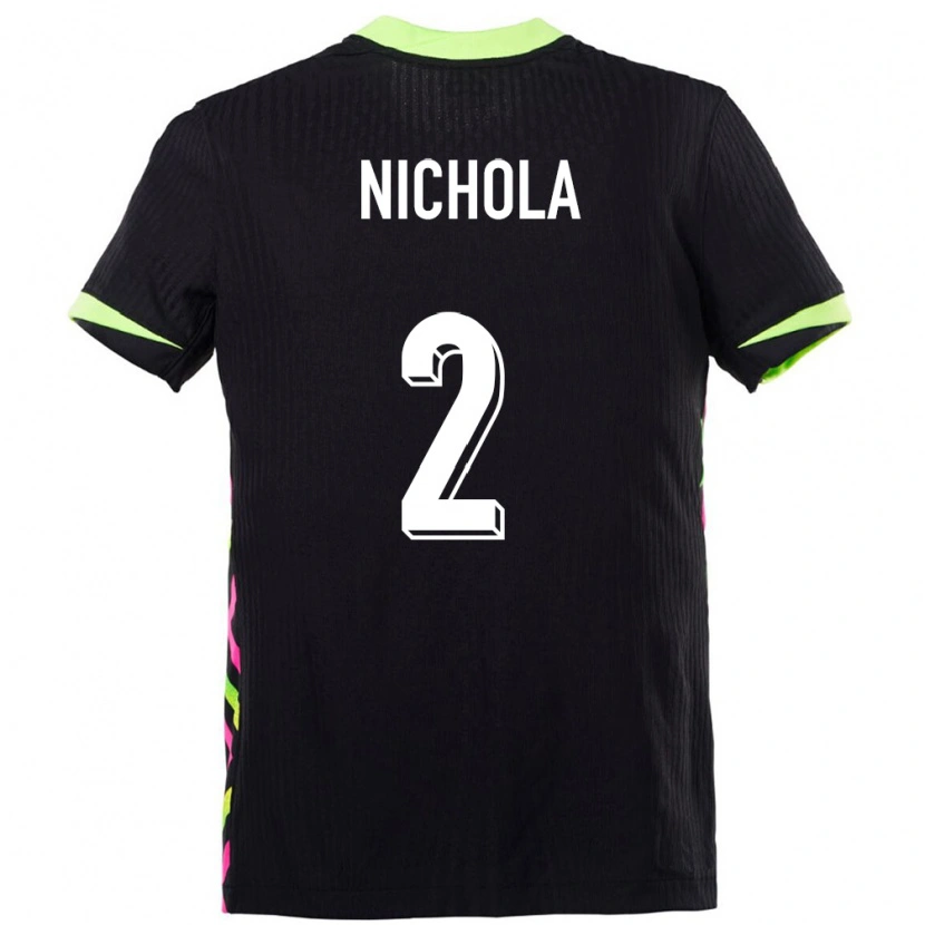 Danxen Kid Australia Malual Nichola #2 Dark Blue Away Jersey 24-26 T-Shirt