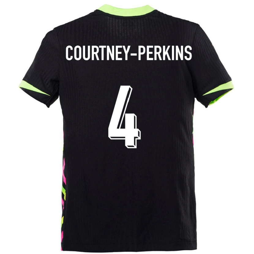Danxen Kid Australia Jordan Courtney Perkins #4 Dark Blue Away Jersey 24-26 T-Shirt