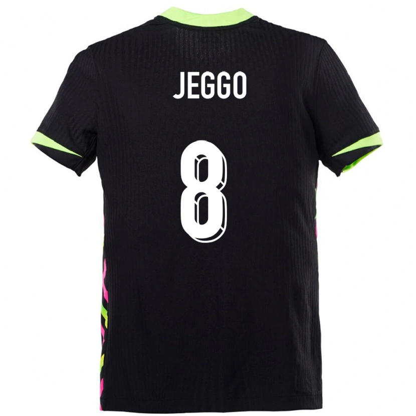 Danxen Kid Australia James Jeggo #8 Dark Blue Away Jersey 24-26 T-Shirt