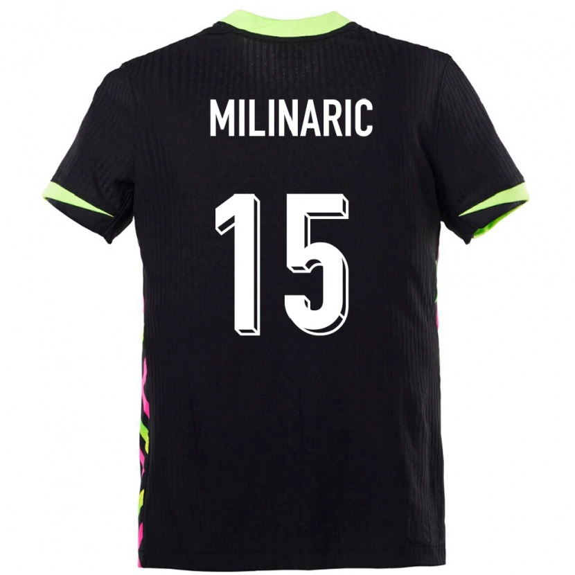 Danxen Kid Australia Anton Milinaric #15 Dark Blue Away Jersey 24-26 T-Shirt