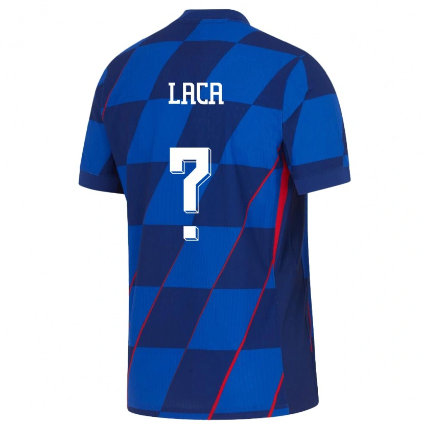 Danxen Kid Croatia Ivan Laca #0 Blue Away Jersey 24-26 T-Shirt