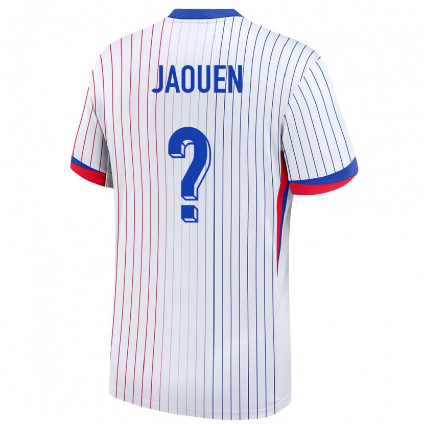 Danxen Kid France Ewen Jaouen #0 White Away Jersey 24-26 T-Shirt