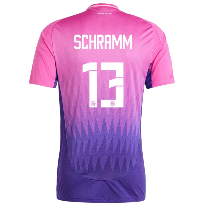 Danxen Kid Germany Collin Schramm #13 Pink Purple Away Jersey 24-26 T-Shirt