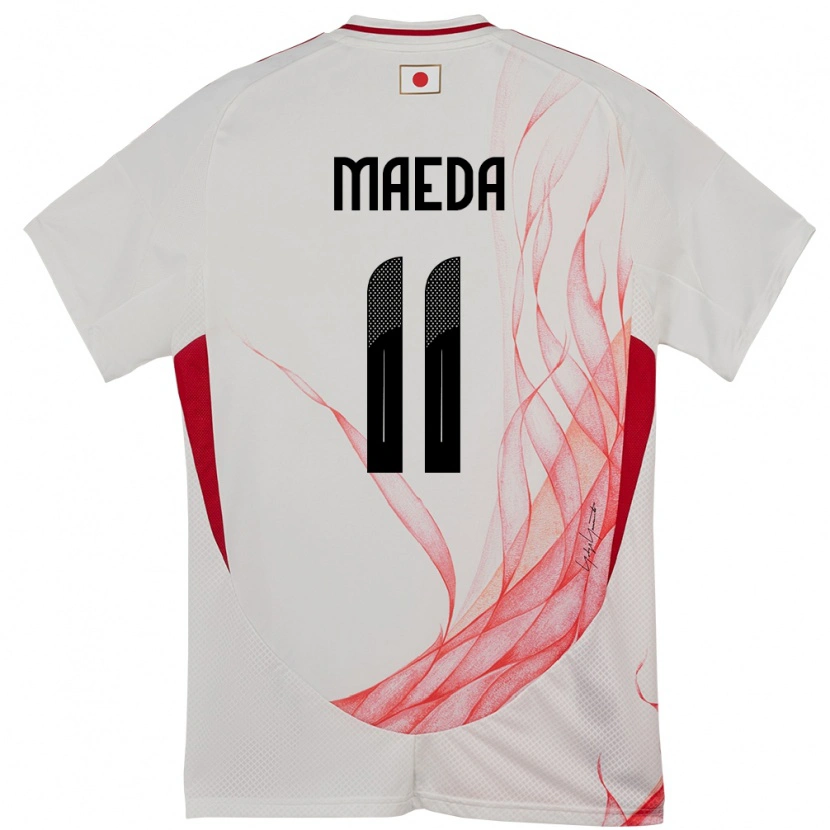 Danxen Kid Japan Daizen Maeda #11 White Away Jersey 24-26 T-Shirt