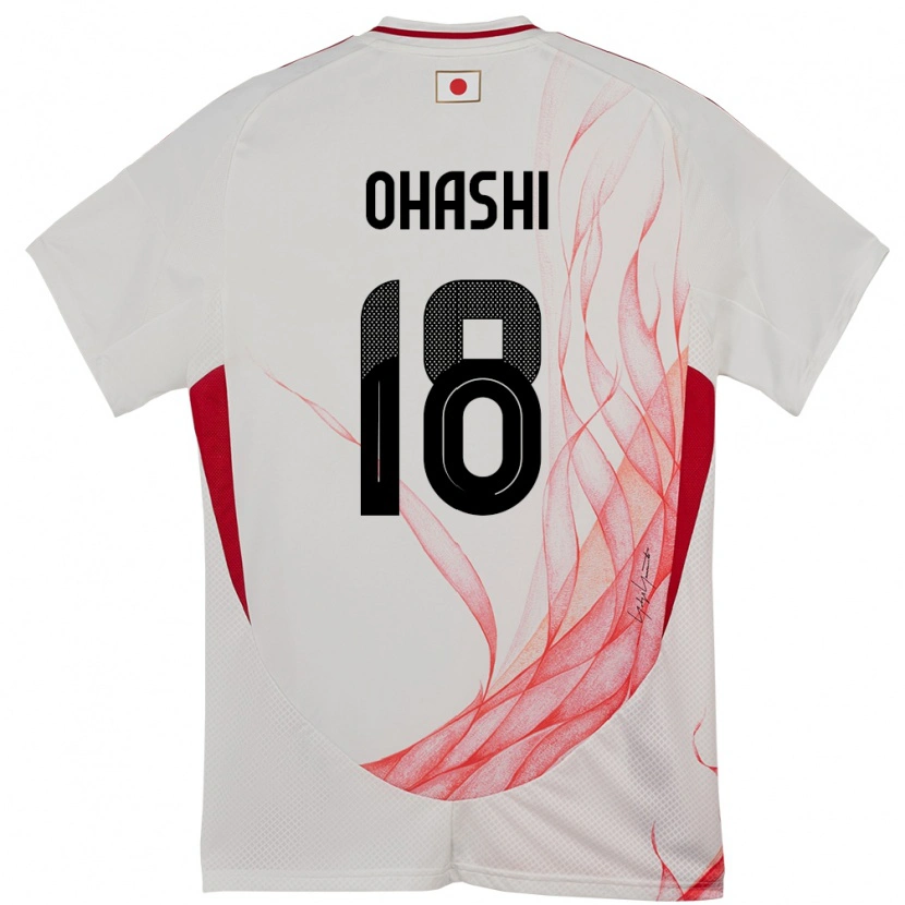 Danxen Kid Japan Yuki Ohashi #18 White Away Jersey 24-26 T-Shirt