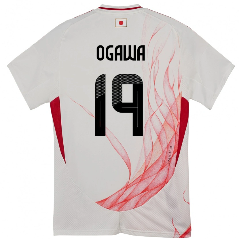 Danxen Kid Japan Koki Ogawa #19 White Away Jersey 24-26 T-Shirt