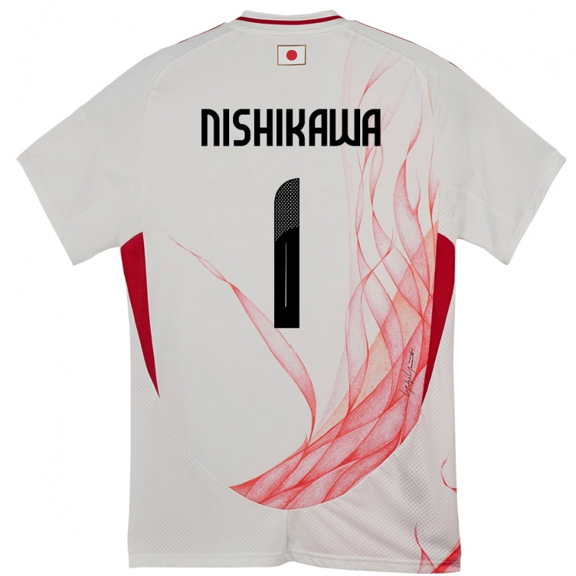 Danxen Kid Japan Genki Nishikawa #1 White Away Jersey 24-26 T-Shirt