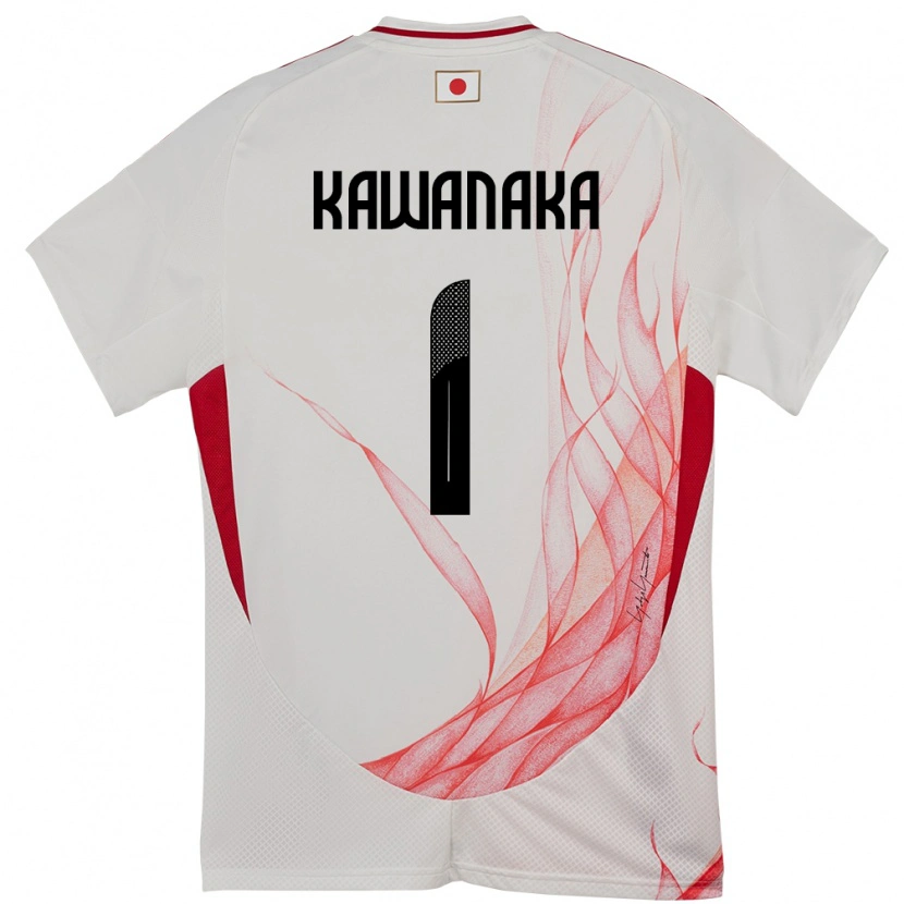 Danxen Kid Japan Aoto Kawanaka #1 White Away Jersey 24-26 T-Shirt
