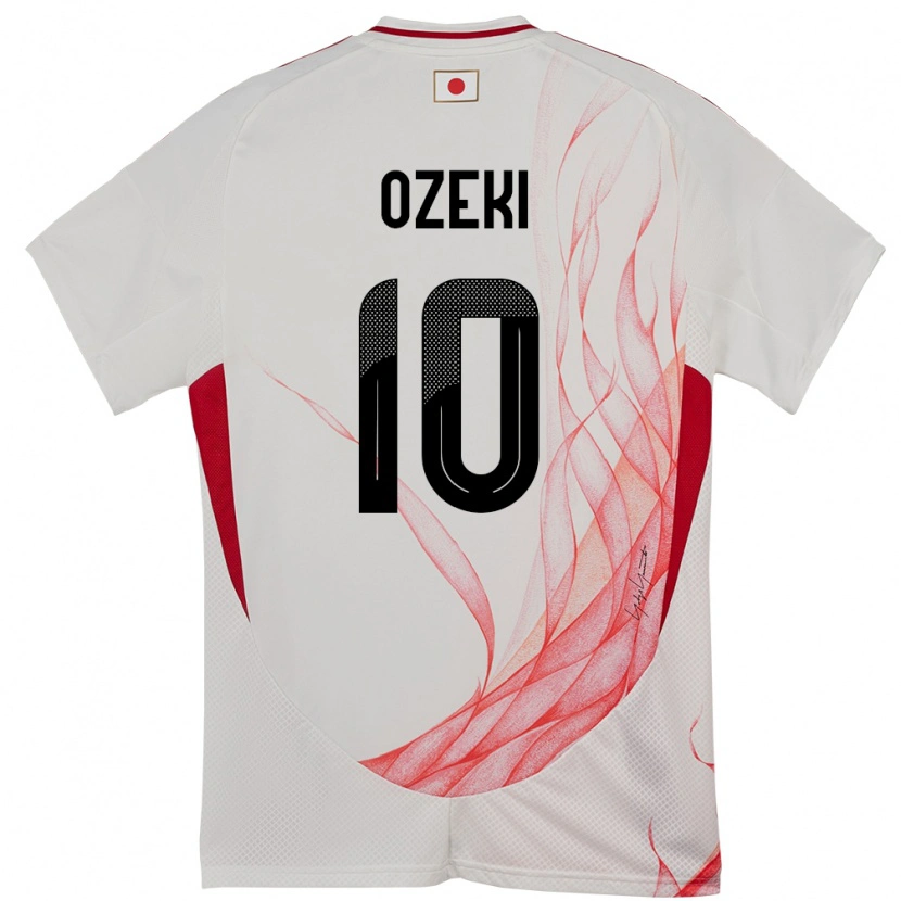 Danxen Kid Japan Yuto Ozeki #10 White Away Jersey 24-26 T-Shirt
