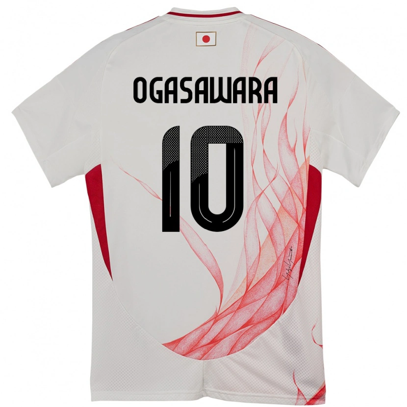 Danxen Kid Japan Hiro Ogasawara #10 White Away Jersey 24-26 T-Shirt