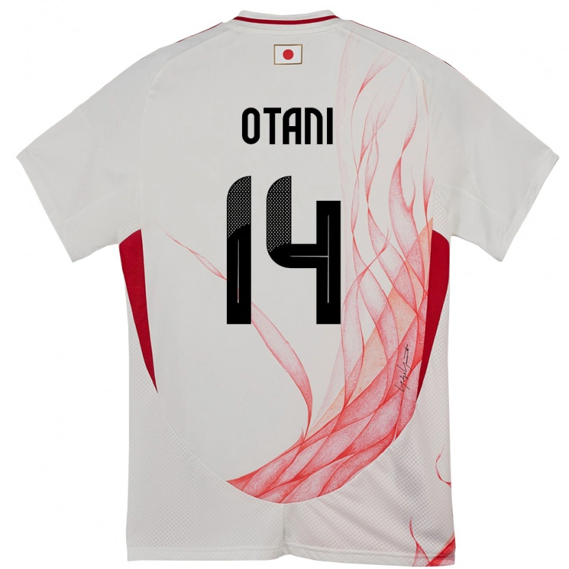 Danxen Kid Japan Minato Otani #14 White Away Jersey 24-26 T-Shirt