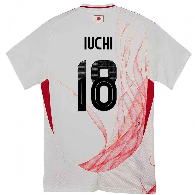 Danxen Kid Japan Yosuke Iuchi #18 White Away Jersey 24-26 T-Shirt