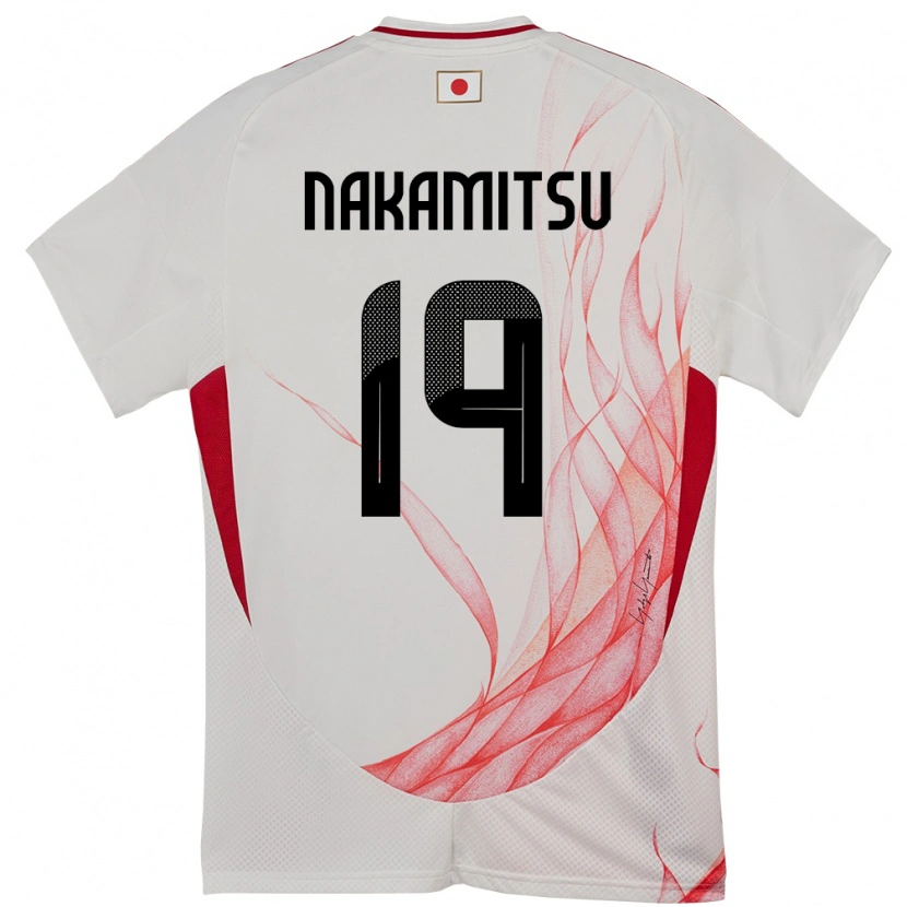 Danxen Kid Japan Kanata Nakamitsu #19 White Away Jersey 24-26 T-Shirt