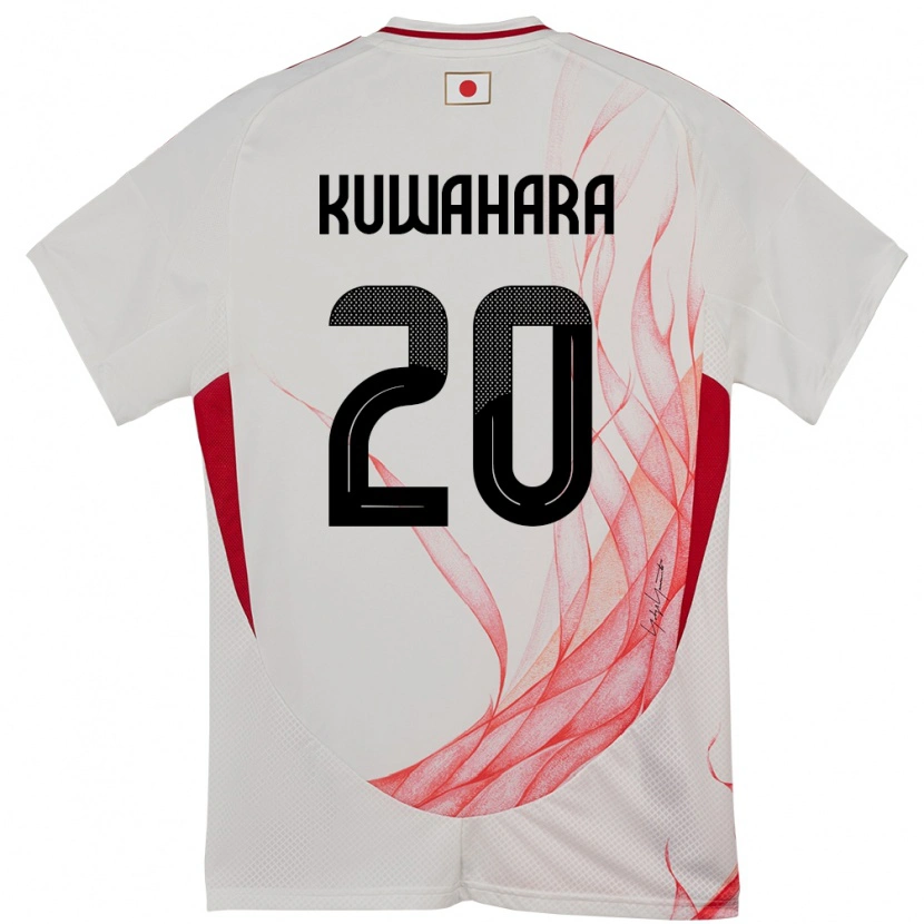 Danxen Kid Japan Rikuto Kuwahara #20 White Away Jersey 24-26 T-Shirt