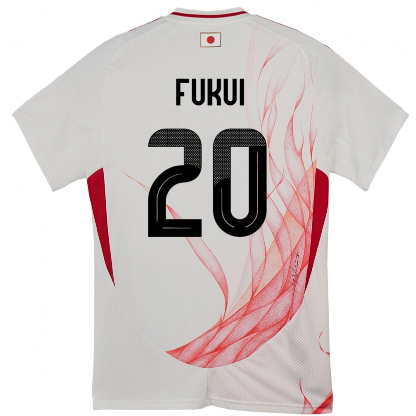 Danxen Kid Japan Taichi Fukui #20 White Away Jersey 24-26 T-Shirt