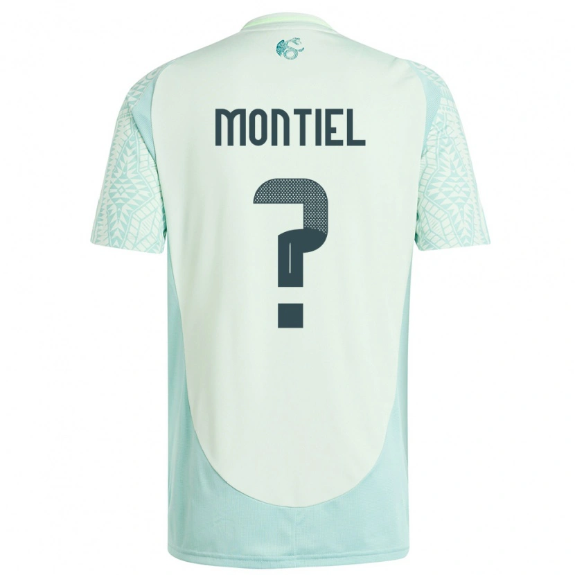 Danxen Kid Mexico Elías Montiel #0 Linen Green Away Jersey 24-26 T-Shirt