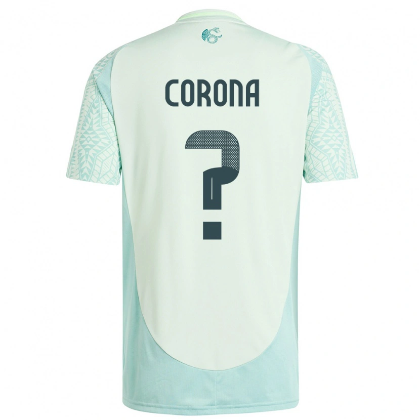 Danxen Kid Mexico Michael Corona #0 Linen Green Away Jersey 24-26 T-Shirt