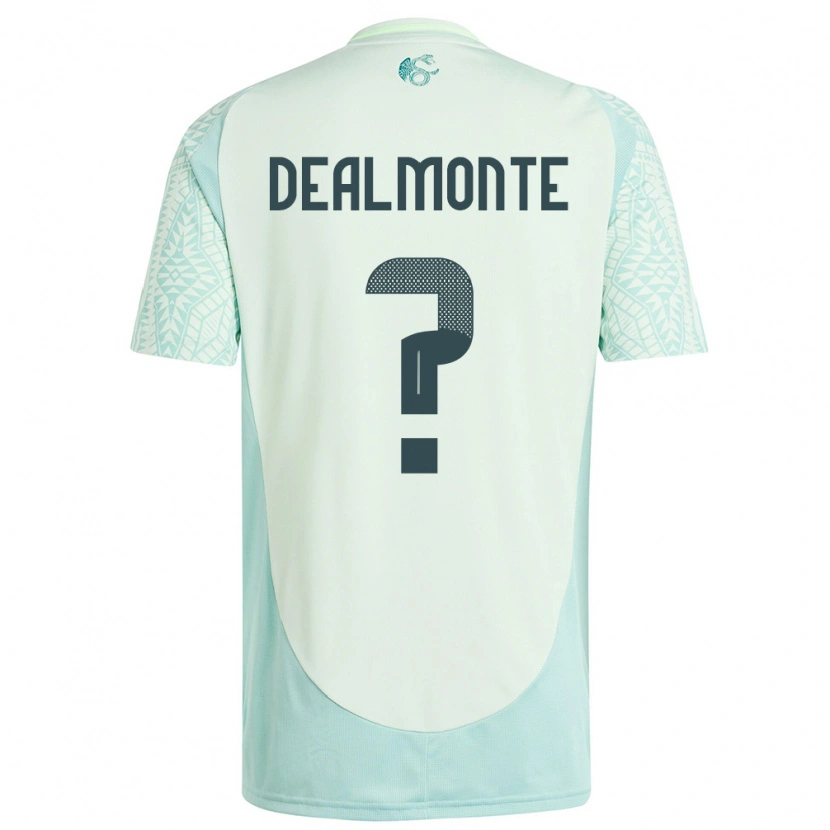 Danxen Kid Mexico Charly Dealmonte #0 Linen Green Away Jersey 24-26 T-Shirt