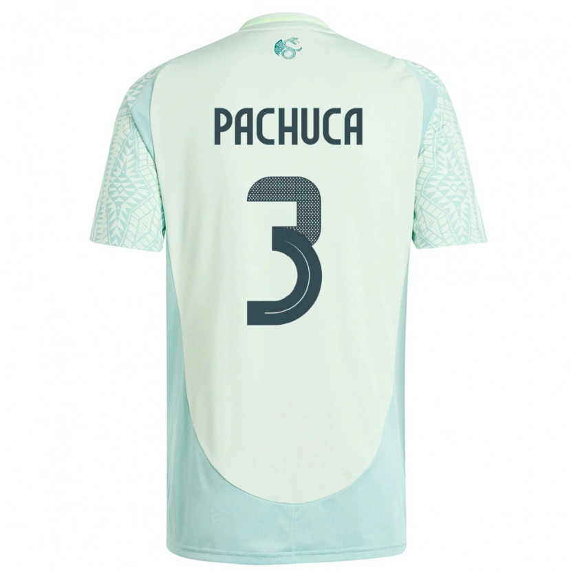 Danxen Kid Mexico José Pachuca #3 Linen Green Away Jersey 24-26 T-Shirt