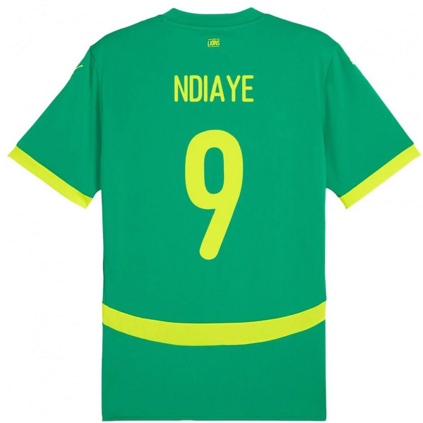 Danxen Kid Senegal Nguenar Ndiaye #9 Green Away Jersey 24-26 T-Shirt