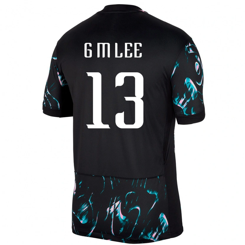 Danxen Kid South Korea Lee Geum Min #13 Black Away Jersey 24-26 T-Shirt