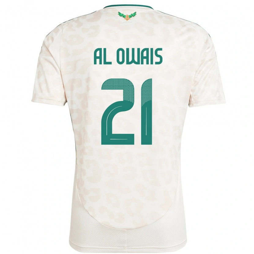 Danxen Kid Saudi Arabia Mohammed Al Owais #21 White Away Jersey 24-26 T-Shirt