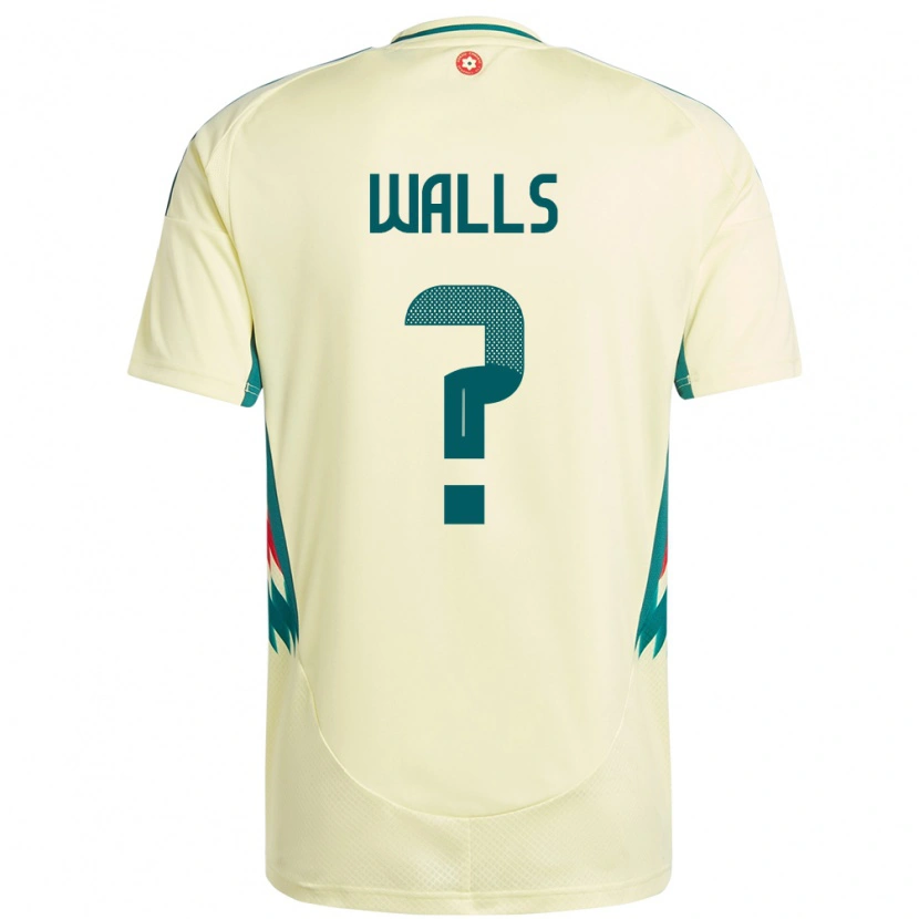 Danxen Kid Wales Archie Walls #0 Beige Yellow Away Jersey 24-26 T-Shirt