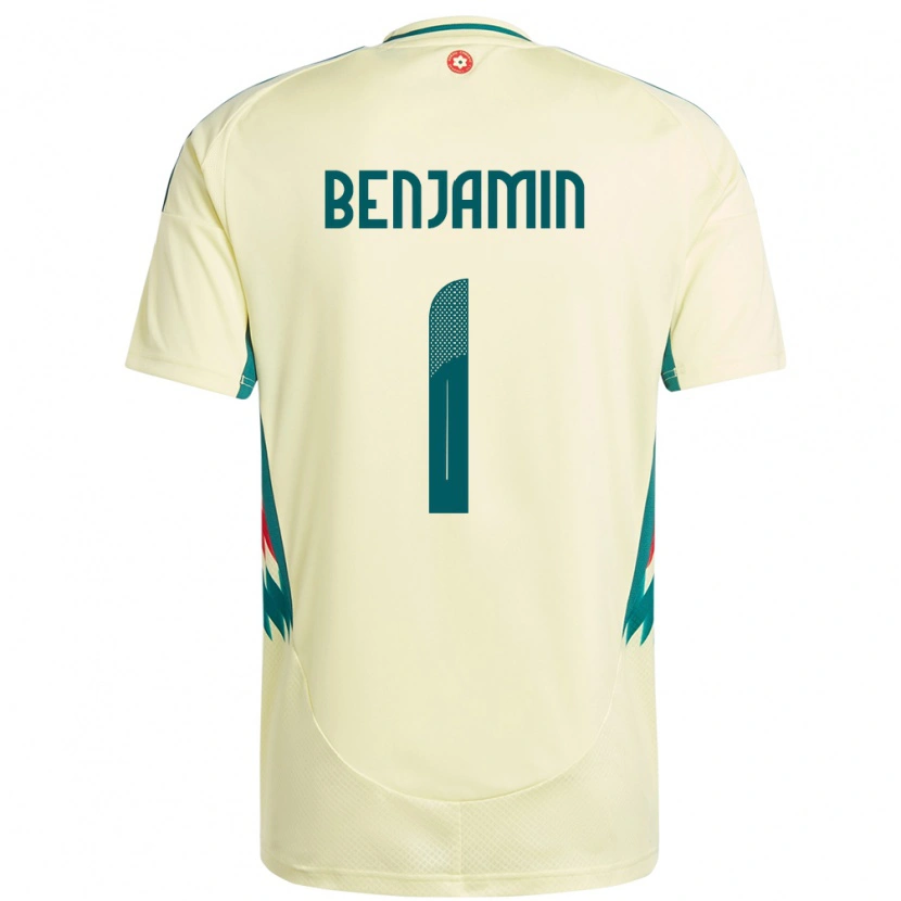 Danxen Kid Wales Lewys Benjamin #1 Beige Yellow Away Jersey 24-26 T-Shirt