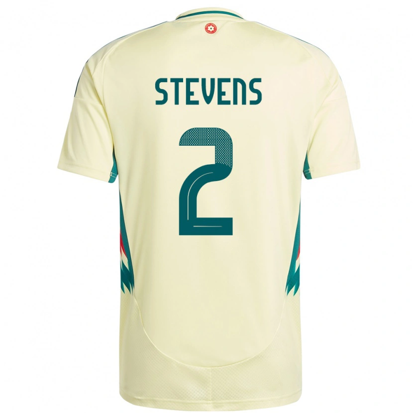 Danxen Kid Wales Fin Stevens #2 Beige Yellow Away Jersey 24-26 T-Shirt