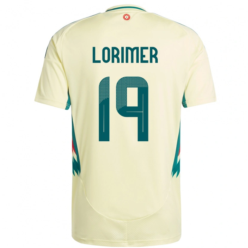 Danxen Kid Wales Archie Lorimer #19 Beige Yellow Away Jersey 24-26 T-Shirt