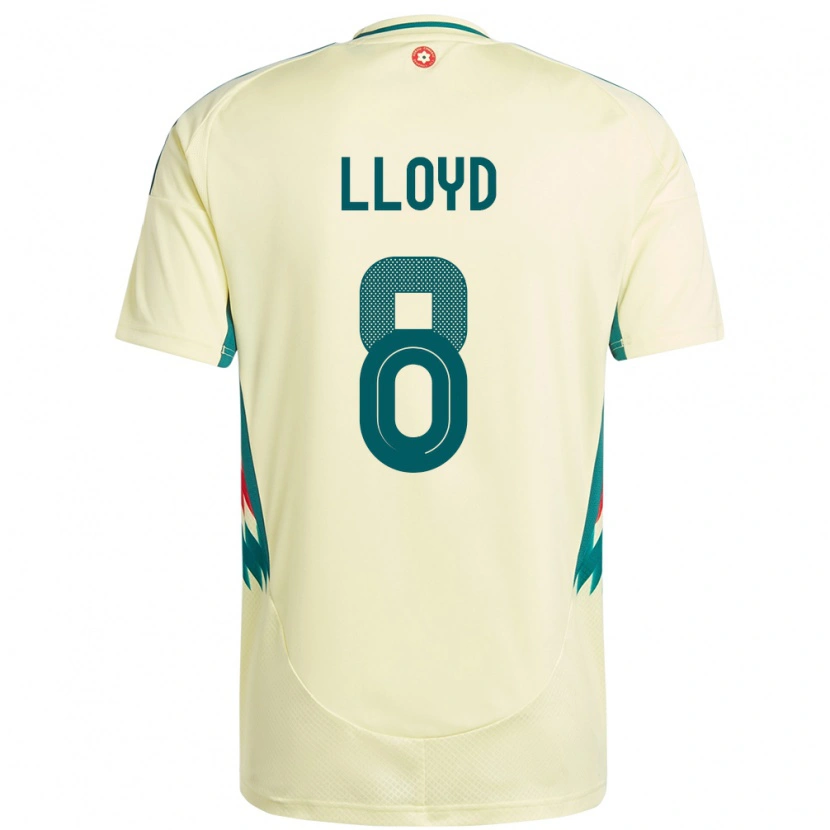 Danxen Kid Wales Ben Lloyd #8 Beige Yellow Away Jersey 24-26 T-Shirt