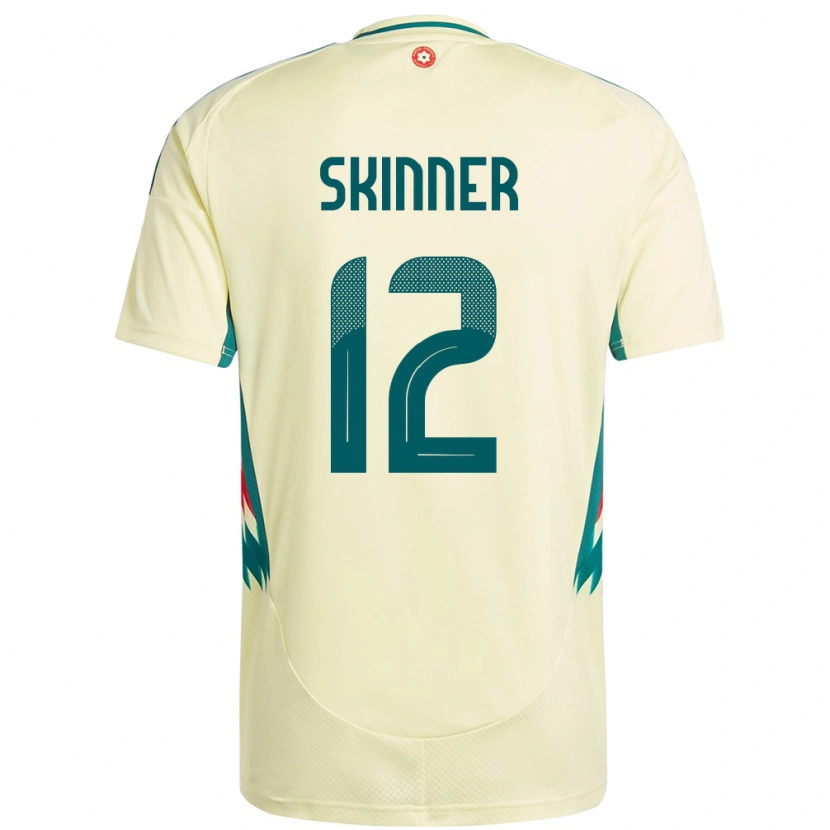 Danxen Kid Wales Claire Skinner #12 Beige Yellow Away Jersey 24-26 T-Shirt