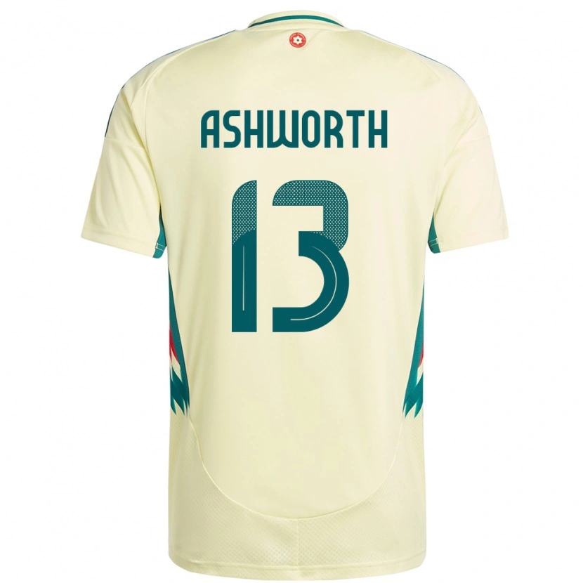 Danxen Kid Wales Fin Ashworth #13 Beige Yellow Away Jersey 24-26 T-Shirt