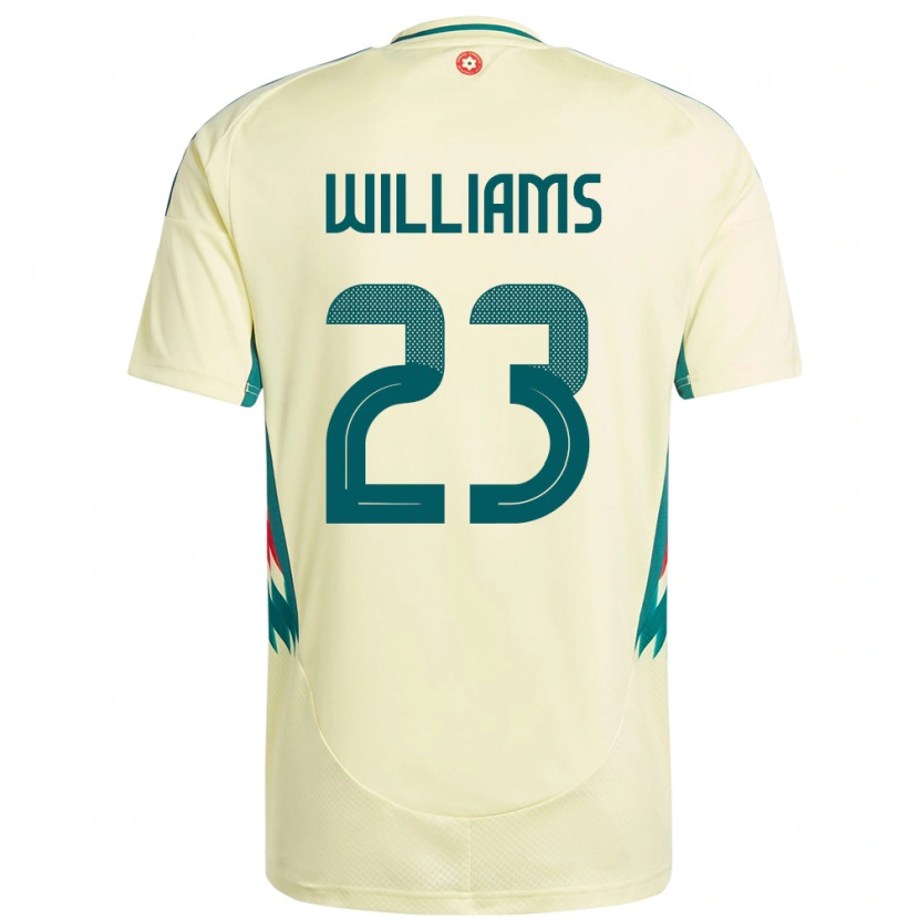 Danxen Kid Wales Chloe Williams #23 Beige Yellow Away Jersey 24-26 T-Shirt