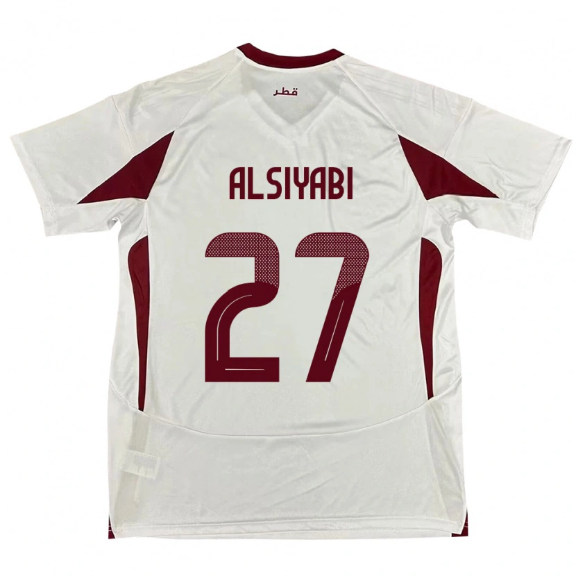 Danxen Kid Qatar Nasra Alsiyabi #27 White Away Jersey 24-26 T-Shirt