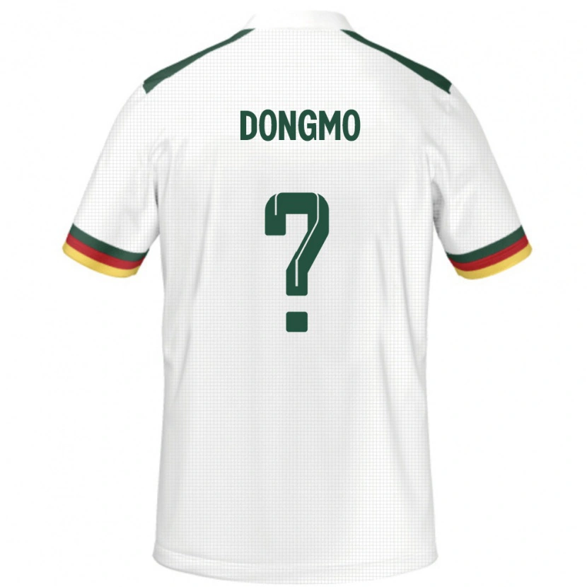 Danxen Kid Cameroon Danel Dongmo #0 White Away Jersey 24-26 T-Shirt