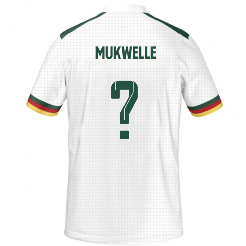 Danxen Kid Cameroon William Mukwelle #0 White Away Jersey 24-26 T-Shirt