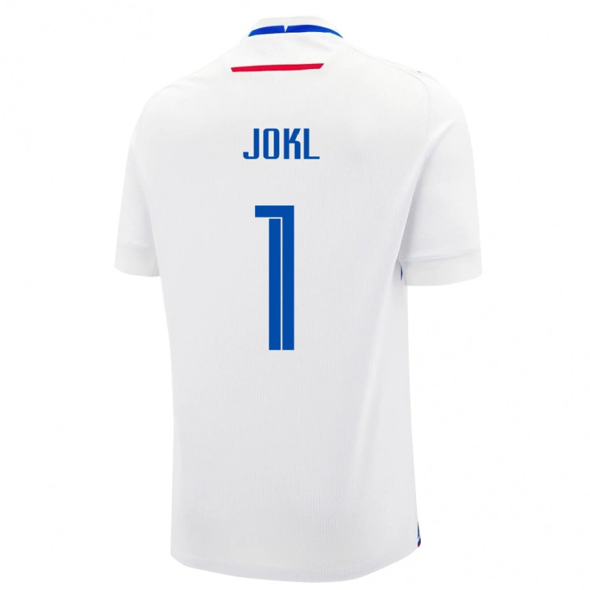Danxen Kid Slovakia Jakub Jokl #1 White Away Jersey 24-26 T-Shirt