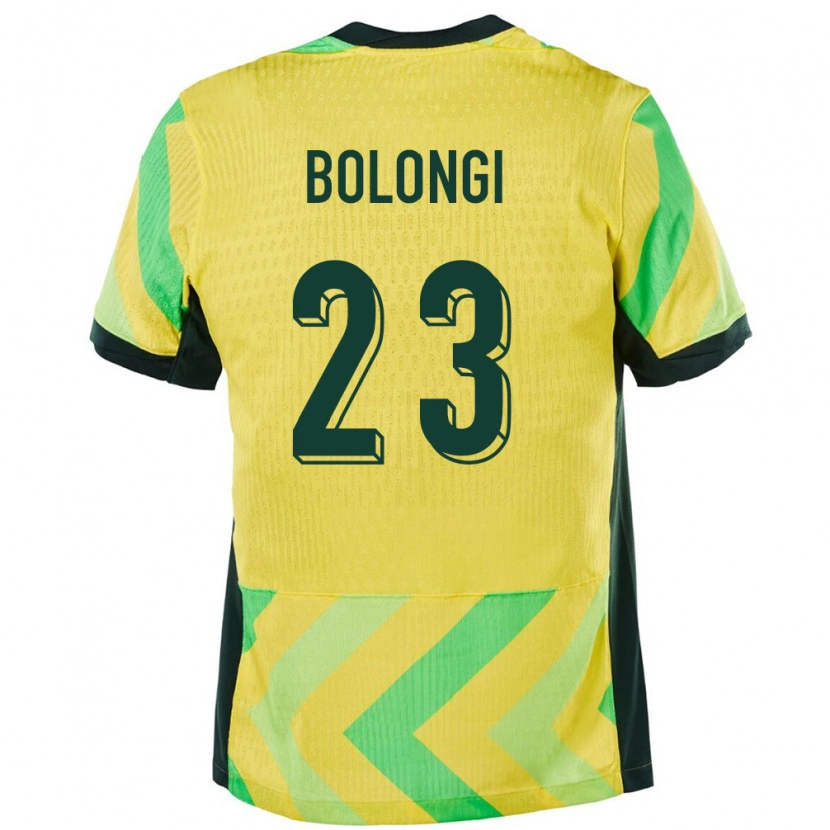 Danxen Men Australia David Bolongi #23 Golden Home Jersey 24-26 T-Shirt