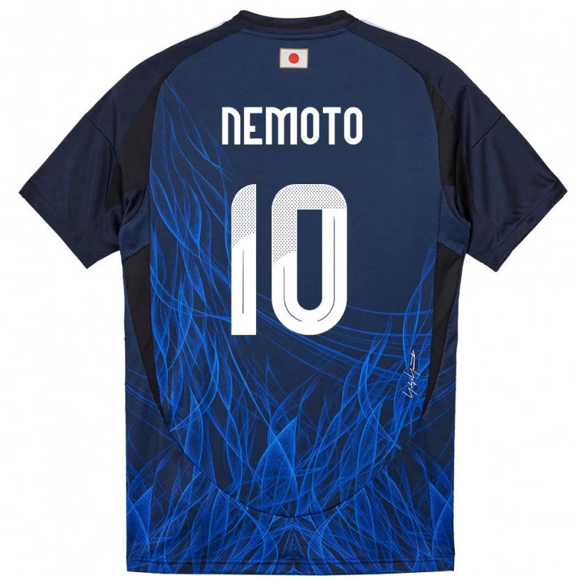 Danxen Men Japan Kotaro Nemoto #10 Dark Blue Home Jersey 24-26 T-Shirt