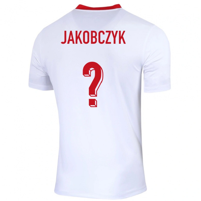 Danxen Men Poland Kamil Jakobczyk #0 White Home Jersey 24-26 T-Shirt